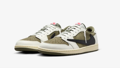 Air Jordan 1 Low x Travis Scott Reverse Olive